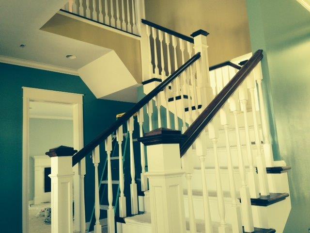 Painted Poplar & Hickory Stair-Parts