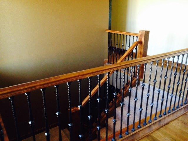 Alder & Metal Stair System