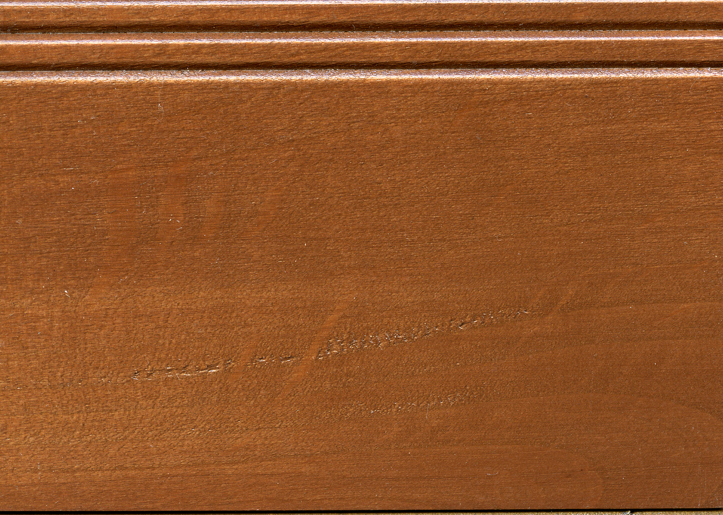 Knotty Alder - Cherry Stain