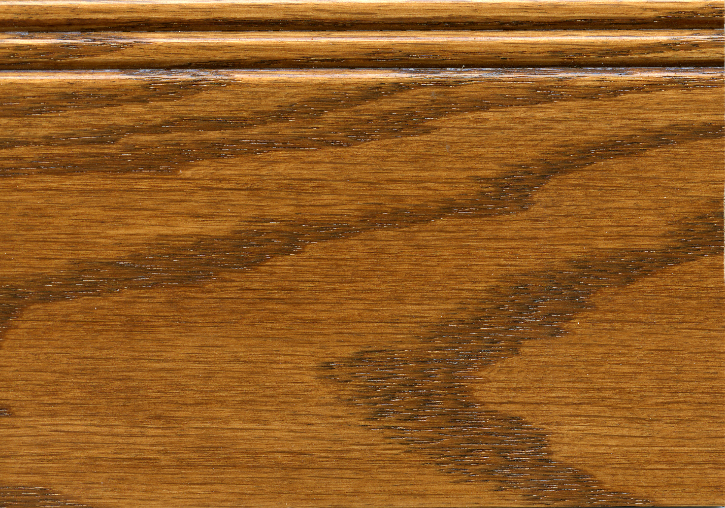 Red Oak - Burnt Umber Stain